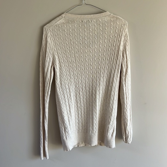 Cream Tommy Hilfiger jumper - Picture 3 of 3